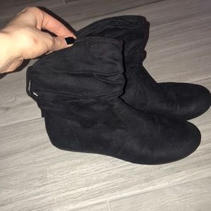 Black booties